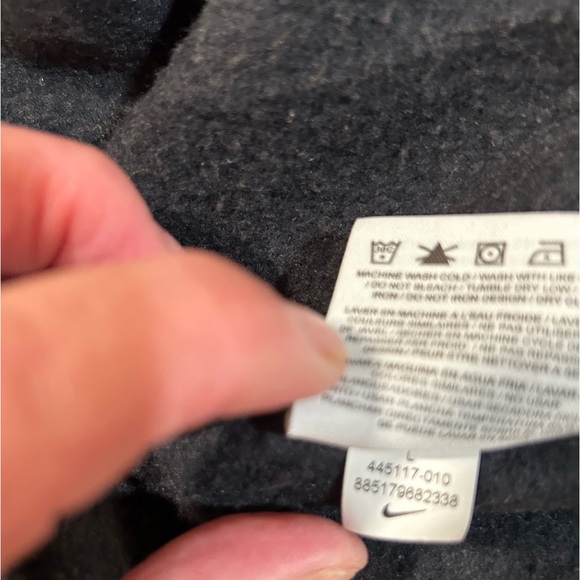 RETRO 90’s RARE AIR JORDAN ZIPPERED ELEPHANT PRINT SWEATSHIRT WITH POCKETS SZ LG - Picture 8 of 15